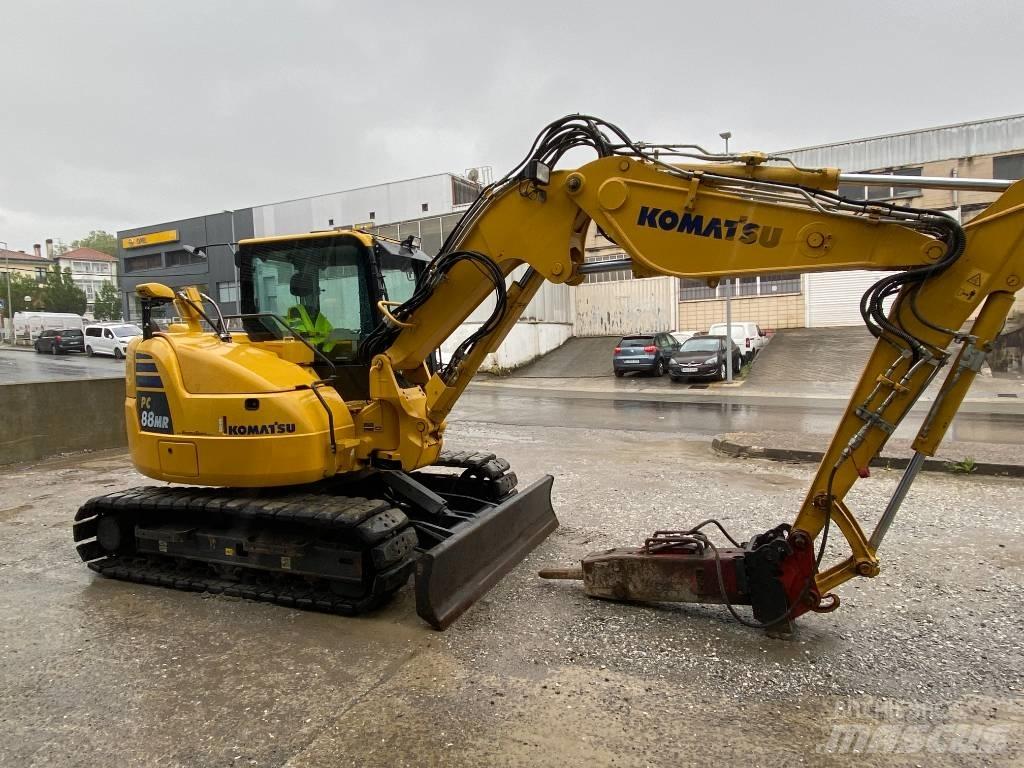 Komatsu PC 88 MR-10 Средни екскаватори 7т - 12т