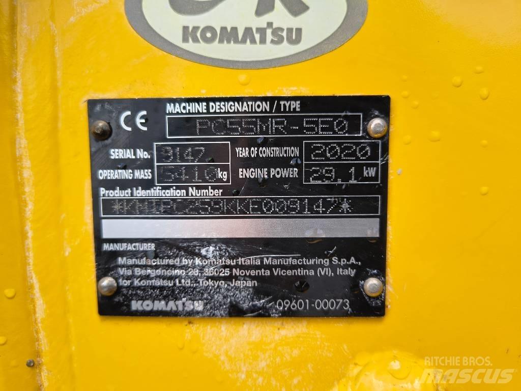 Komatsu PC55 MR-5 Мини екскаватори < 7 т