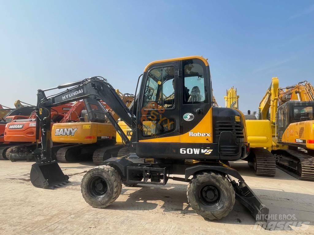 Hyundai 60w-9 Колесни екскаватори