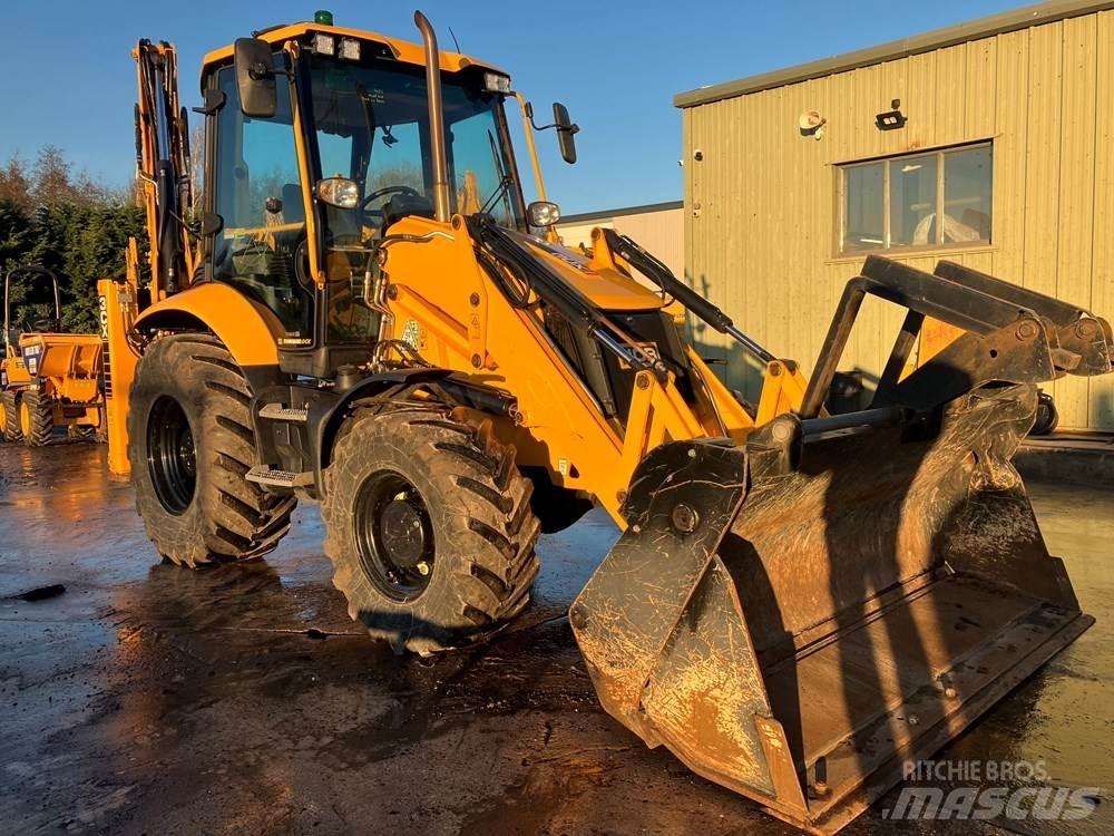 JCB 3CX Товарач със заден ексватор