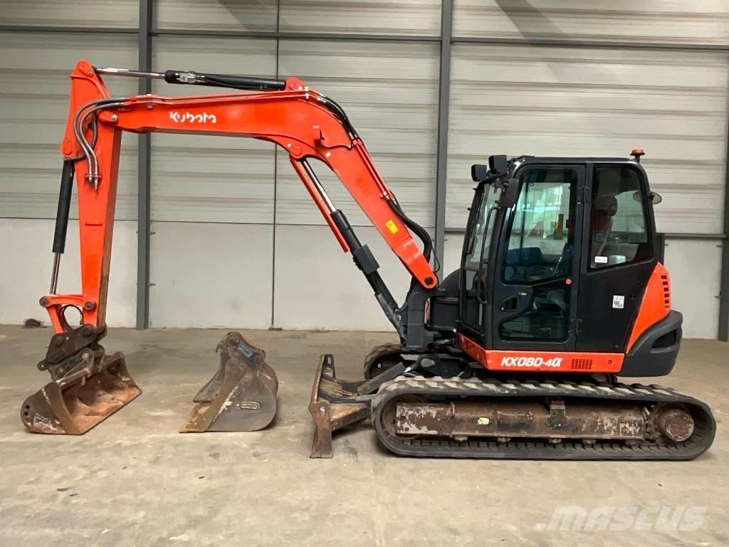 Kubota KX 080-4 A Средни екскаватори 7т - 12т