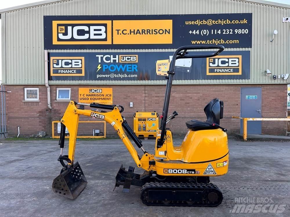 JCB 8008 Мини екскаватори < 7 т