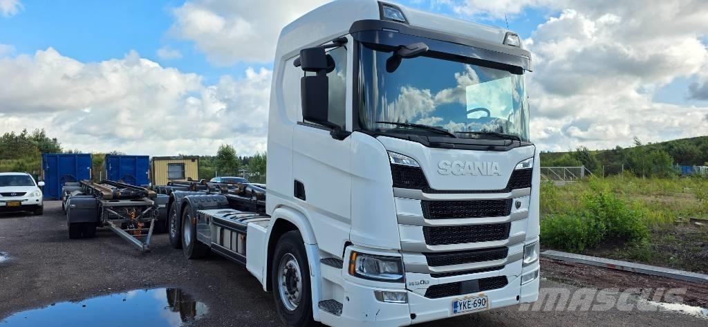 Scania R 500 Камиони с кран с кука