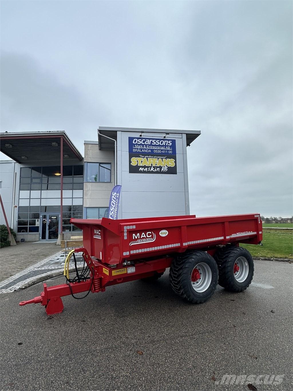 MAC GP12 Ремаркета самосвални