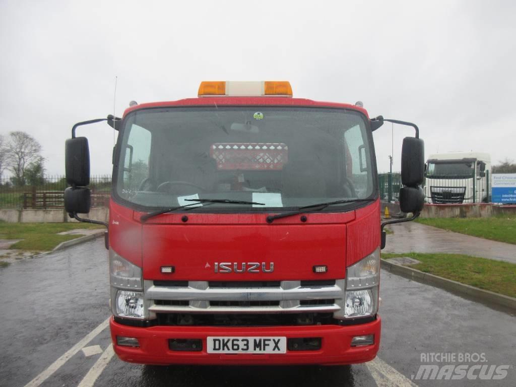 Isuzu N 75.190 Бордови камион / автолебедка
