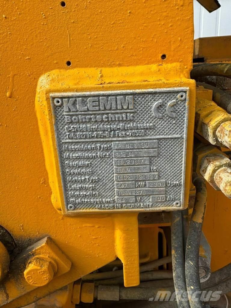 Klemm KR 806-3D Тежки свредла
