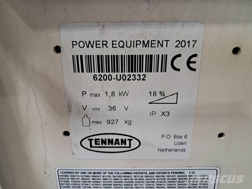 Tennant 6200 Автоматични метачки с четки