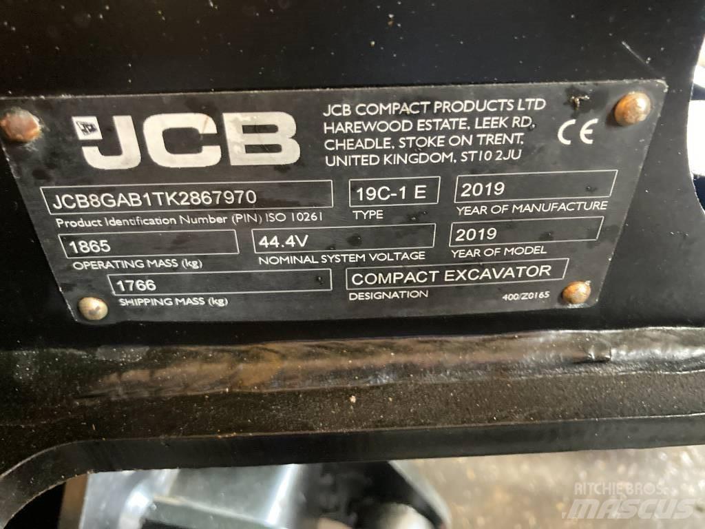 JCB 19 C-IE Мини екскаватори < 7 т