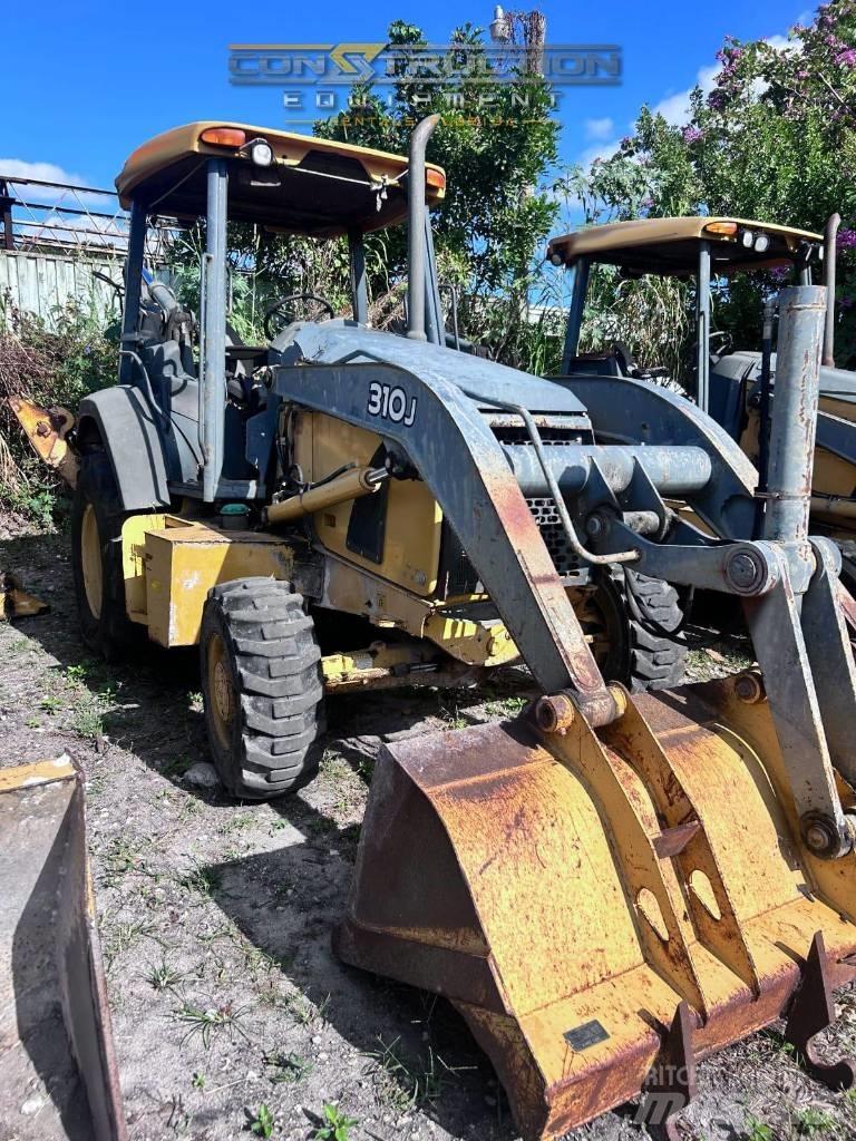 DEERE 310J Товарач със заден ексватор