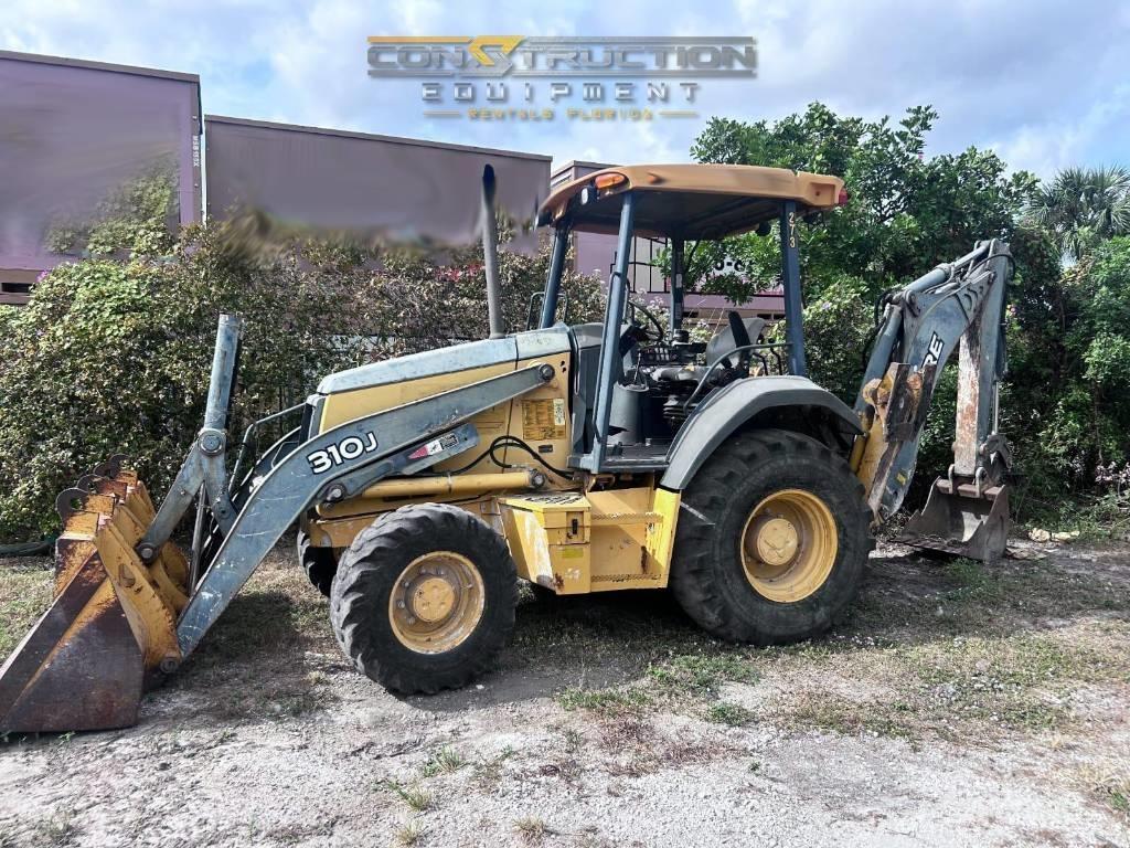 DEERE 310J Товарач със заден ексватор