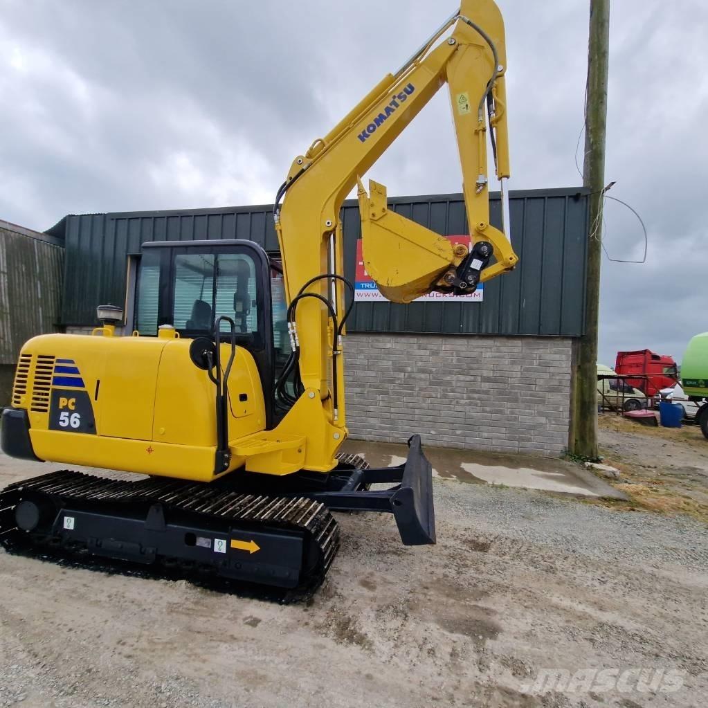 Komatsu PC56-7 Мини екскаватори < 7 т