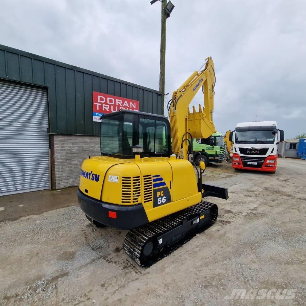 Komatsu PC56-7 Мини екскаватори < 7 т