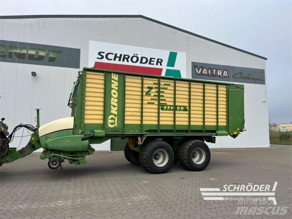 Krone ZX 450 HD Самотаварещи ремаркета