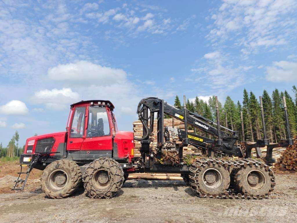Komatsu 875 Форуардери