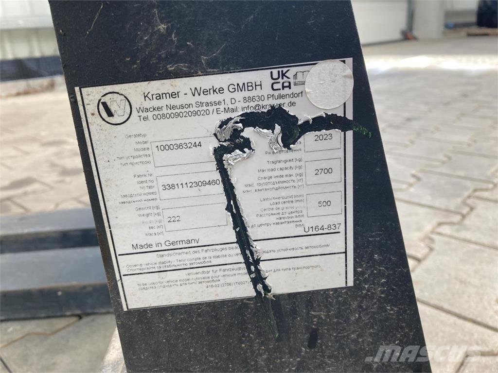 Kramer 1200 mm Аксесоари за челни товарачи