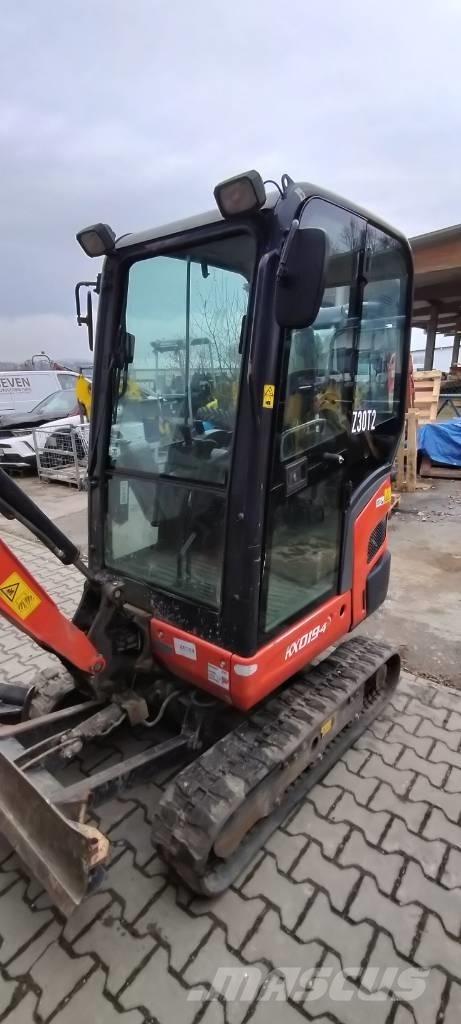 Kubota KX 019-4 Мини екскаватори < 7 т