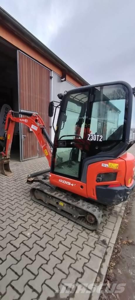 Kubota KX 019-4 Мини екскаватори < 7 т