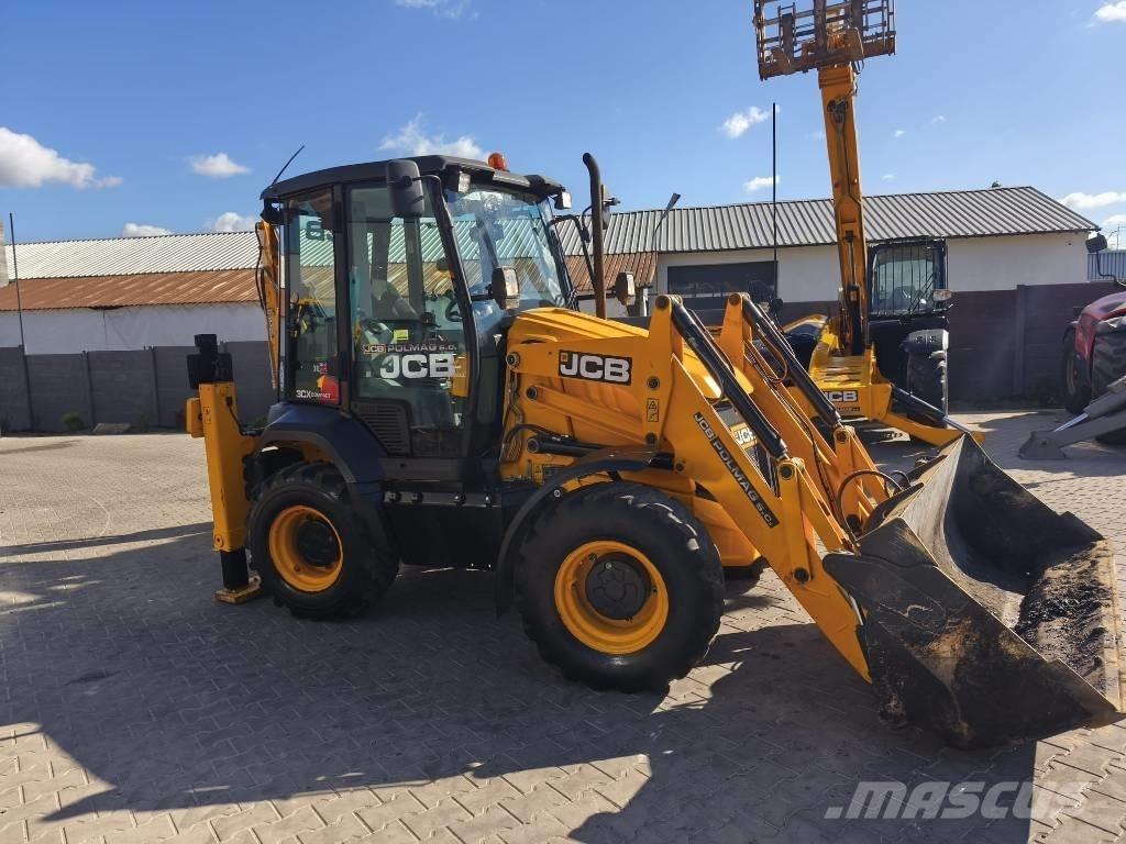 JCB 3 CX Compact Товарач със заден ексватор