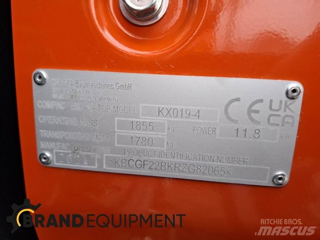 Kubota KX019-4 Мини екскаватори < 7 т