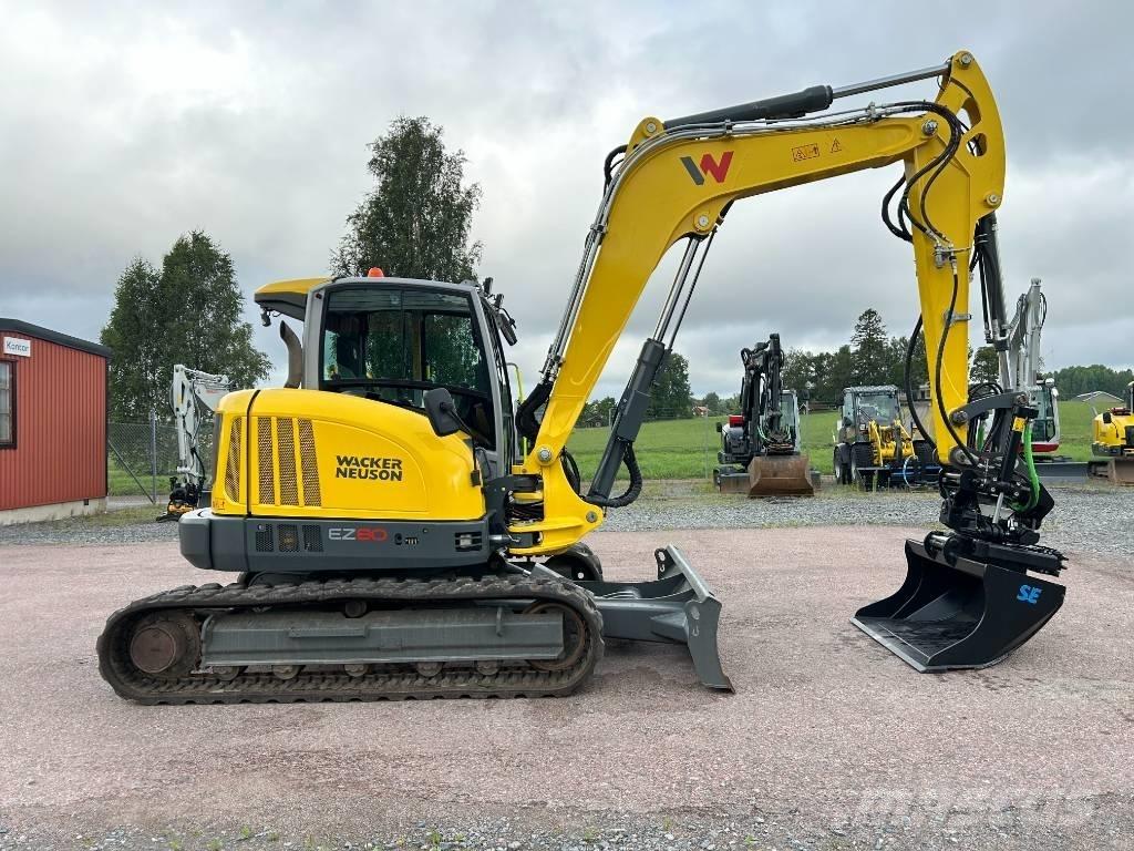 Wacker Neuson EZ80 Средни екскаватори 7т - 12т