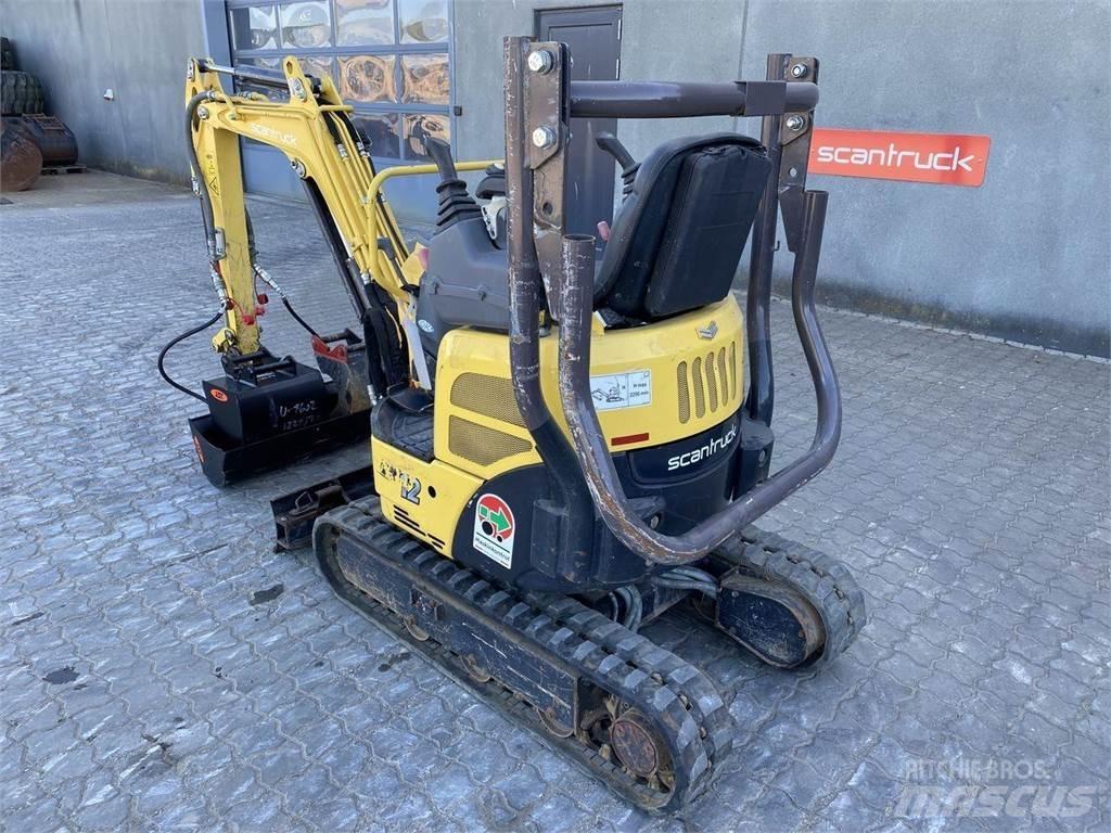 Yanmar VIO12 Колесни екскаватори