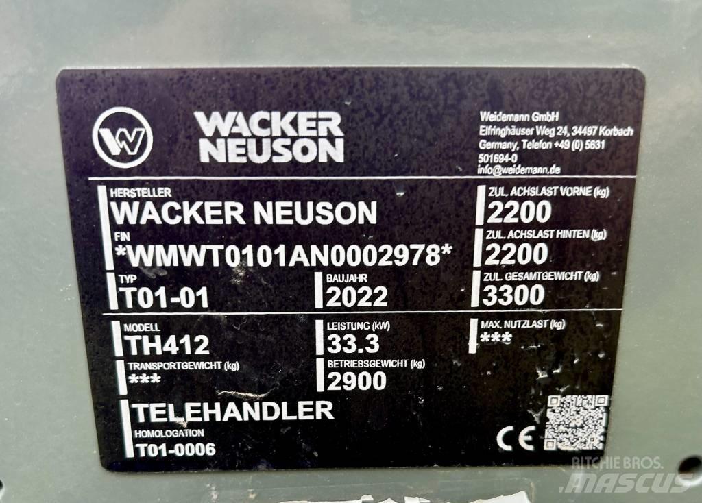 Wacker Neuson TH 412 Телескопични товарачи