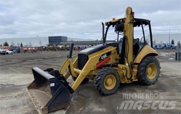 CAT 416E Товарач със заден ексватор