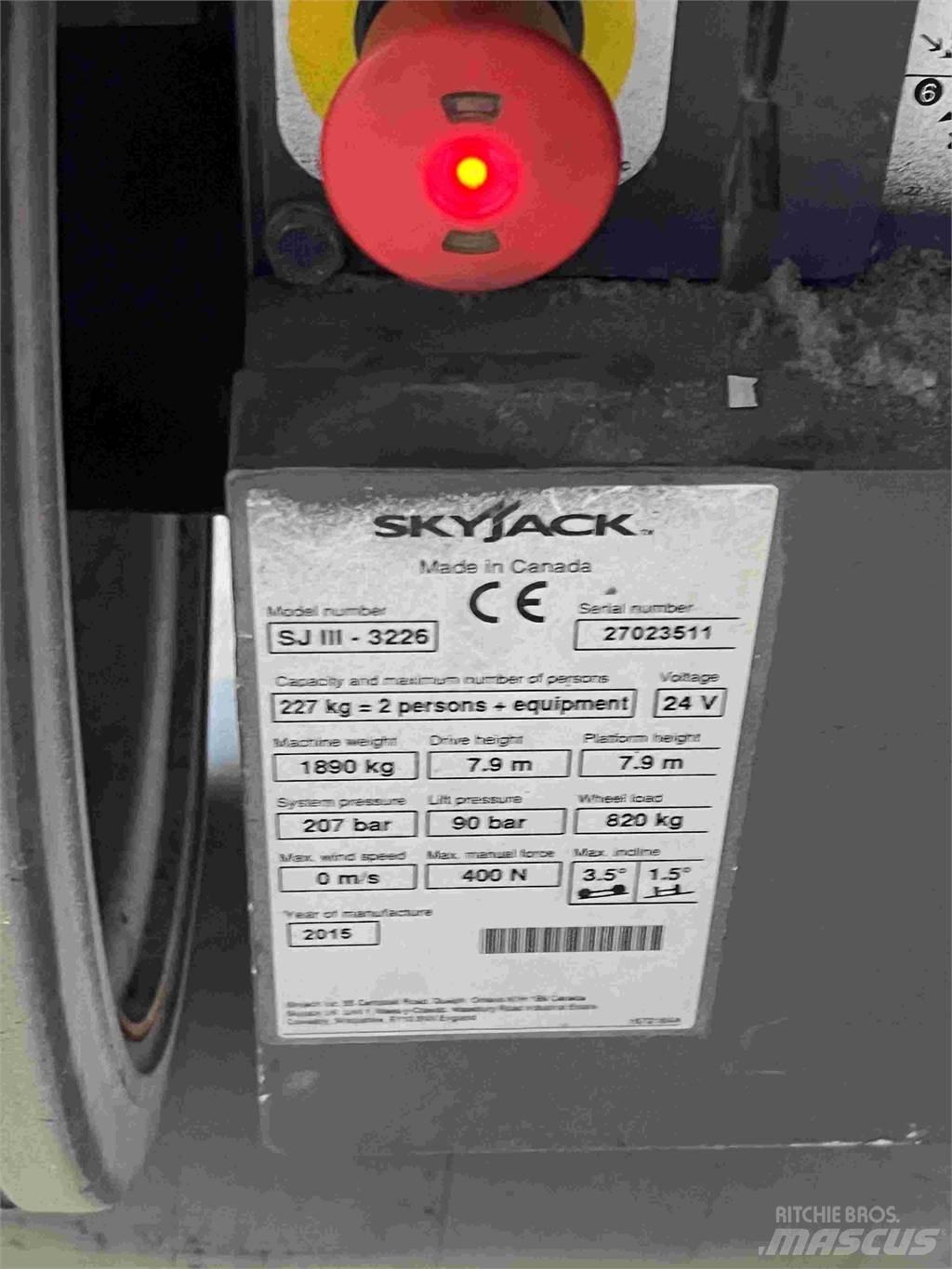 SkyJack SJ3226 Ножични работни платформи