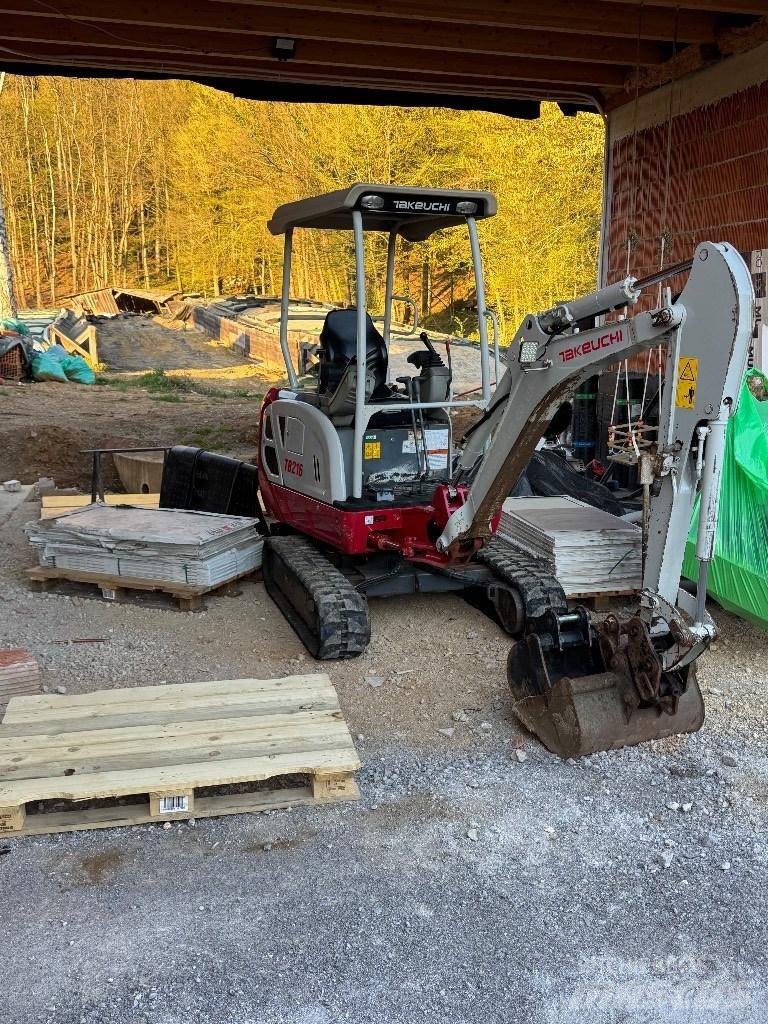 Takeuchi TB 216 Мини екскаватори < 7 т
