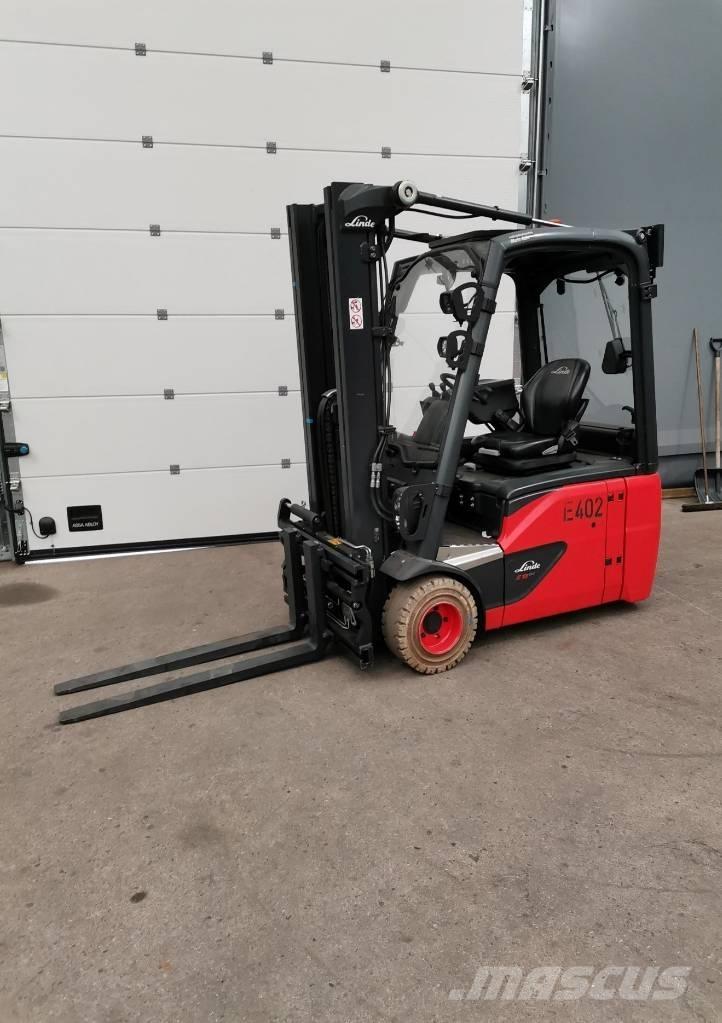 Linde E18-02 Електрически вилични кари-повдигачи