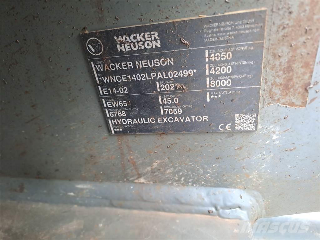 Wacker Neuson EW65 Колесни екскаватори
