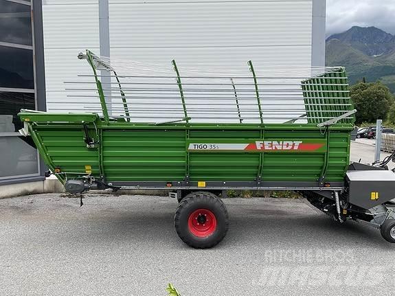 Fendt Tigo 35 s Ремаркета за бали