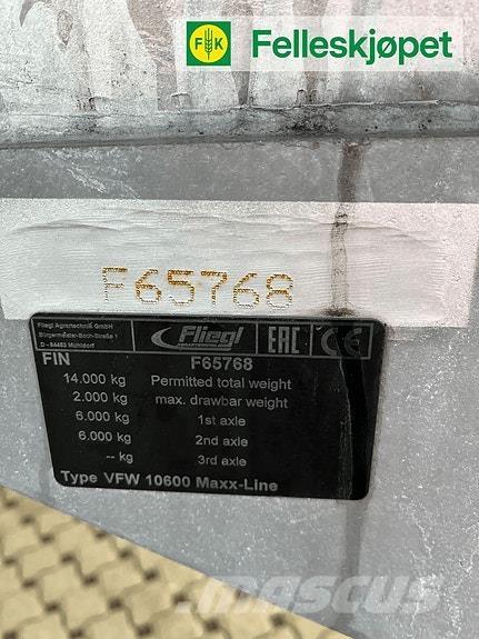 Fliegl VFW 10600 Минерални приспособления за разширяване на струята