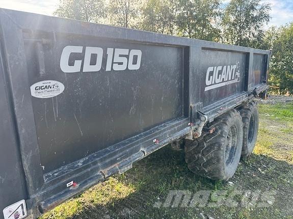 Gigant Gd150 Ремаркета за бали