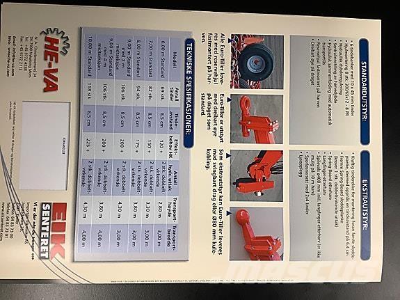He-Va Euro-Tiller Други машини за оран и аксесоари