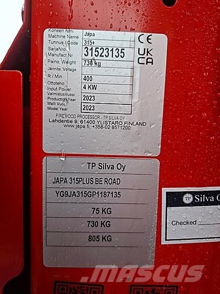 Japa 315 BE Road Горско стопанство - Други