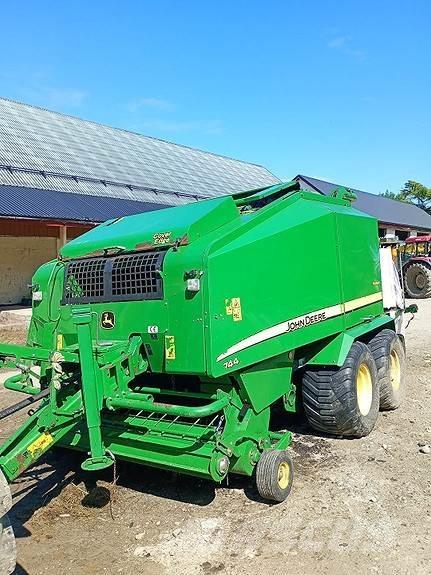 John Deere 744 Сламопреси за кръгли бали
