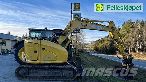 Kobelco SK75SR-7 Верижен екскаватор
