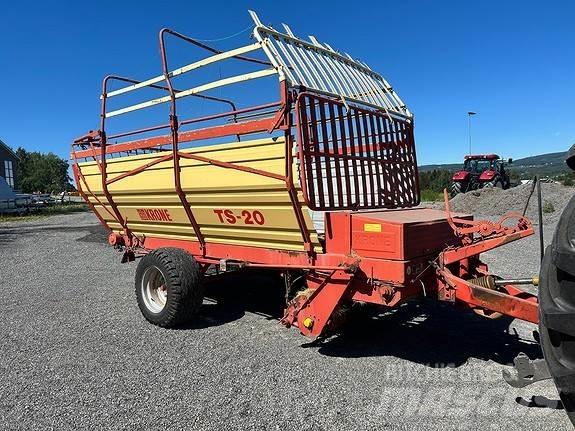 Krone TS20 Ремаркета за бали