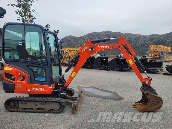 Kubota KX019-4 Мини екскаватори < 7 т
