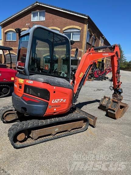 Kubota U27 Мини екскаватори < 7 т