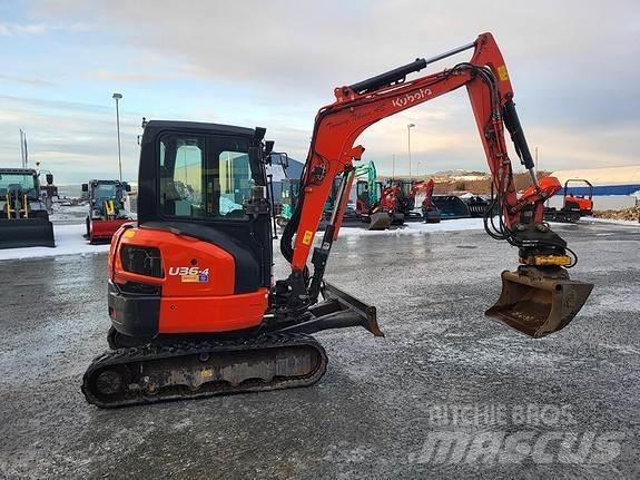 Kubota U36-4 Мини екскаватори < 7 т