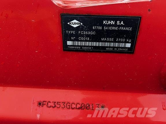 Kuhn FC353 GC Косачки