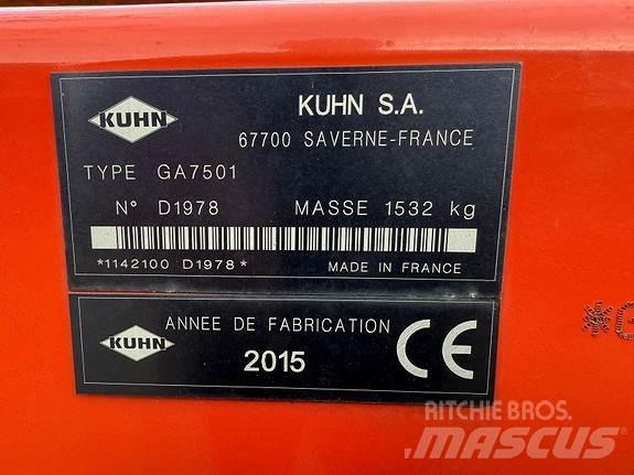Kuhn GA7501 Уиндроуърс/Косачки за сено и др.
