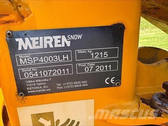 Meiren 2011 Снегочистачки