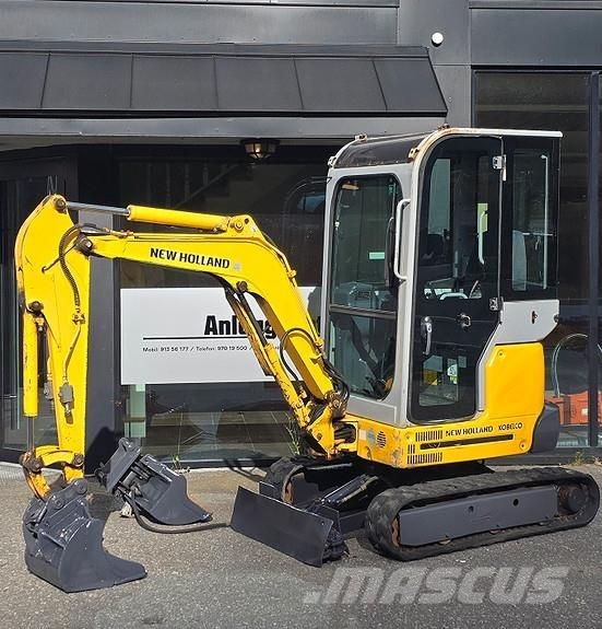 New Holland E18SR Мини екскаватори < 7 т