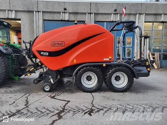 Orkel 1270 Сламопреси за кръгли бали

