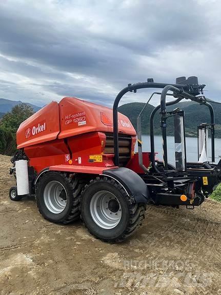 Orkel GP1260 HiT Сламопреси за кръгли бали
