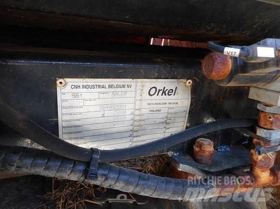Orkel GP1260 HiT Сламопреси за кръгли бали
