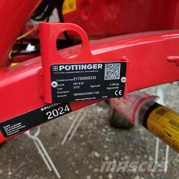 Pöttinger HIT 8.91 Уиндроуърс/Косачки за сено и др.
